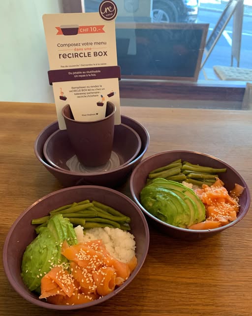 Deux bols garnis avec avocat, photographiés par L’Union des Saveurs